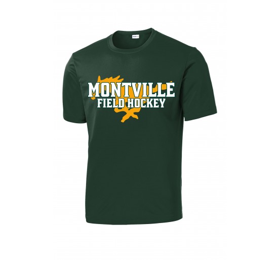 Montville Mustangs Field Hockey Sport-Tek® PosiCharge® Competitor™ Tee